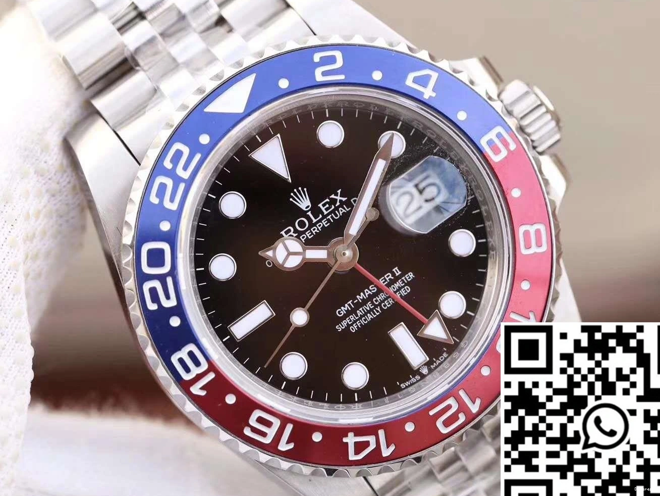 Rolex GM Master GMT 126710BLRO Black II Dial Factory 0503